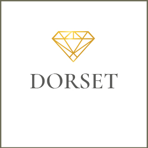 Dorset suppliers Dorset County Button icon in Gold with Diamonds