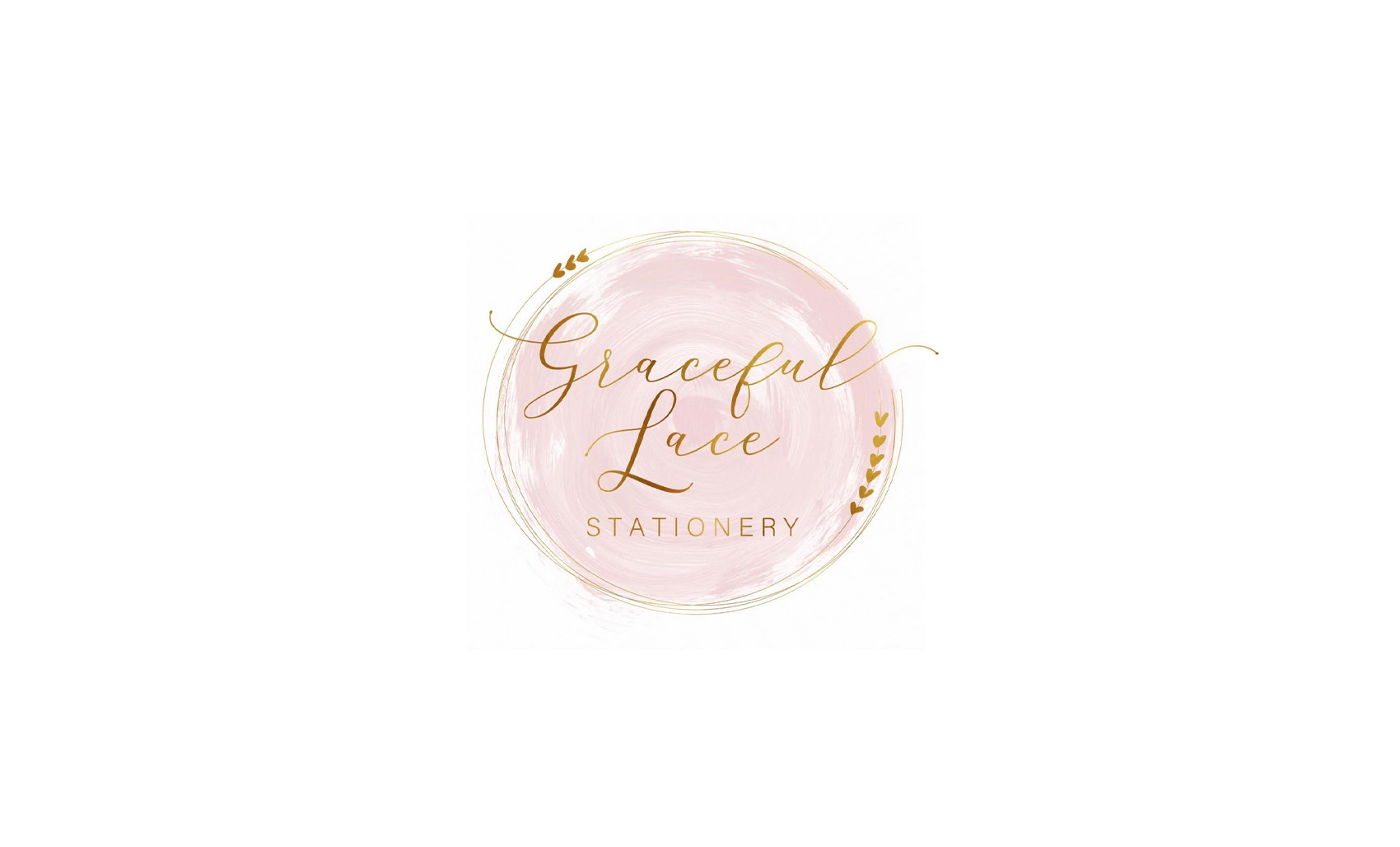 Graceful Lace Stationery luxury wedding stationery designer logo