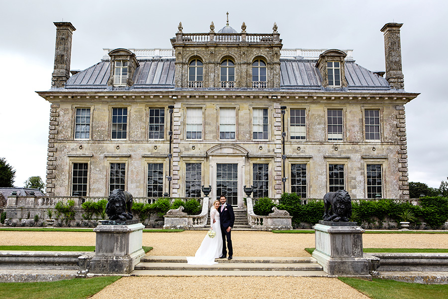 Kingston Lacy National Trust wedding venue in Dorset with historic stately home and formal gardens