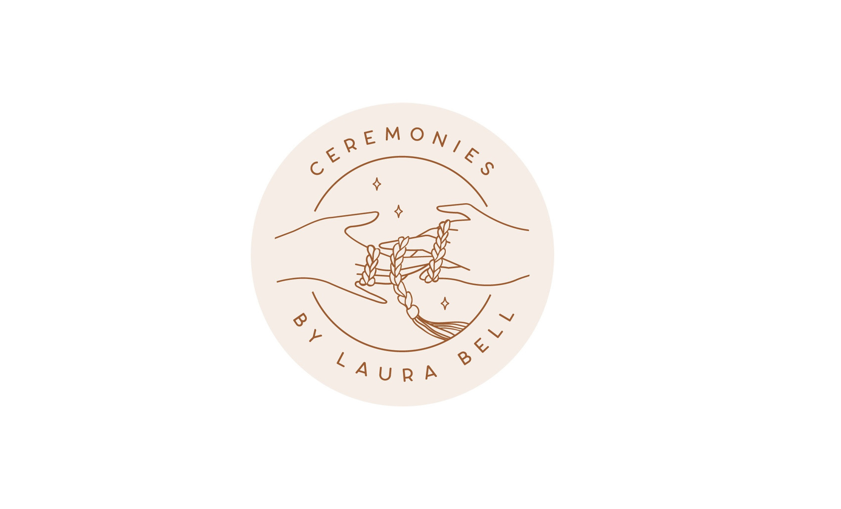 Ceremonies by Laura Bell wedding celebrant logo Dorset