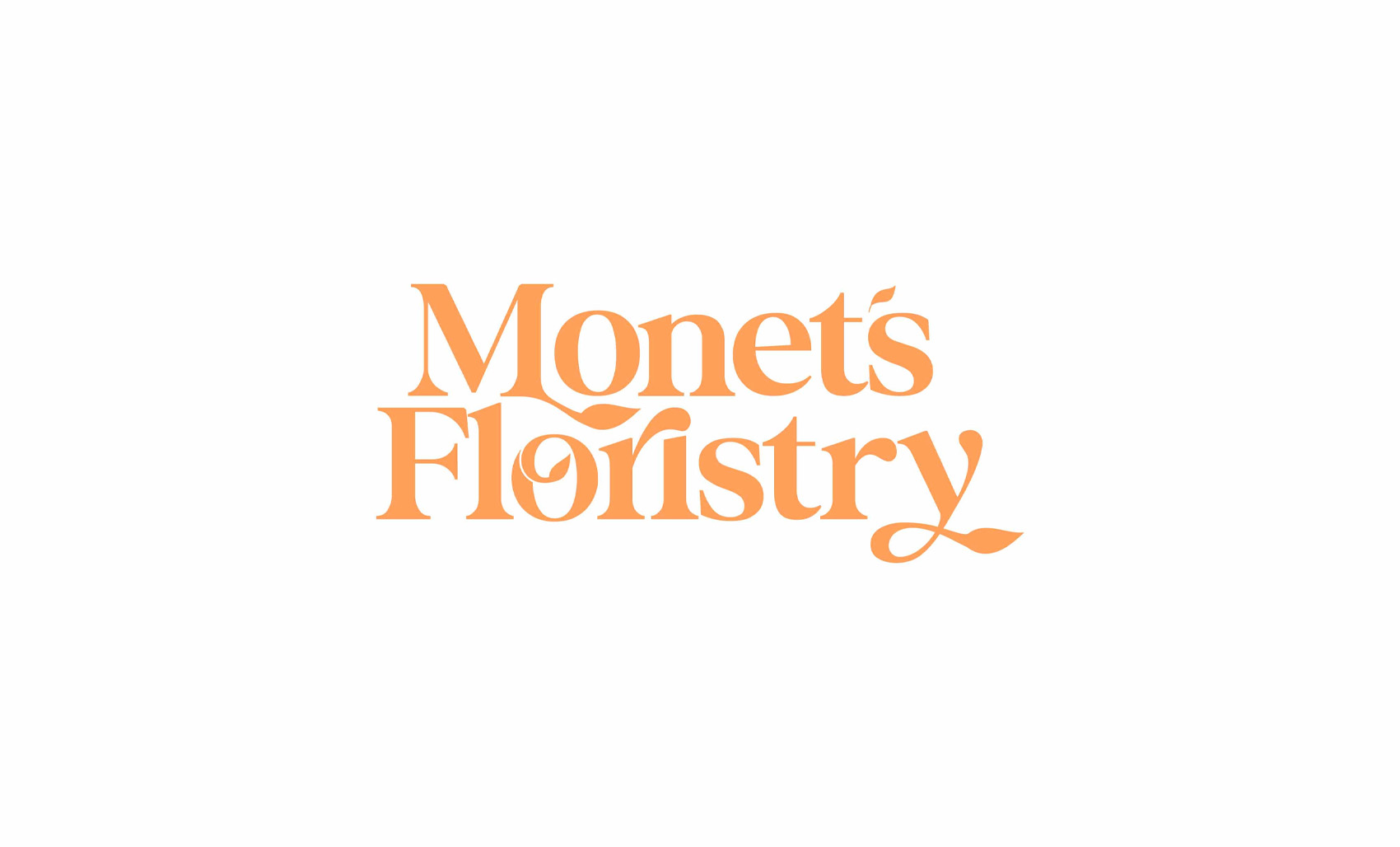 Monet’s Floristry Aldershot wedding florist logo