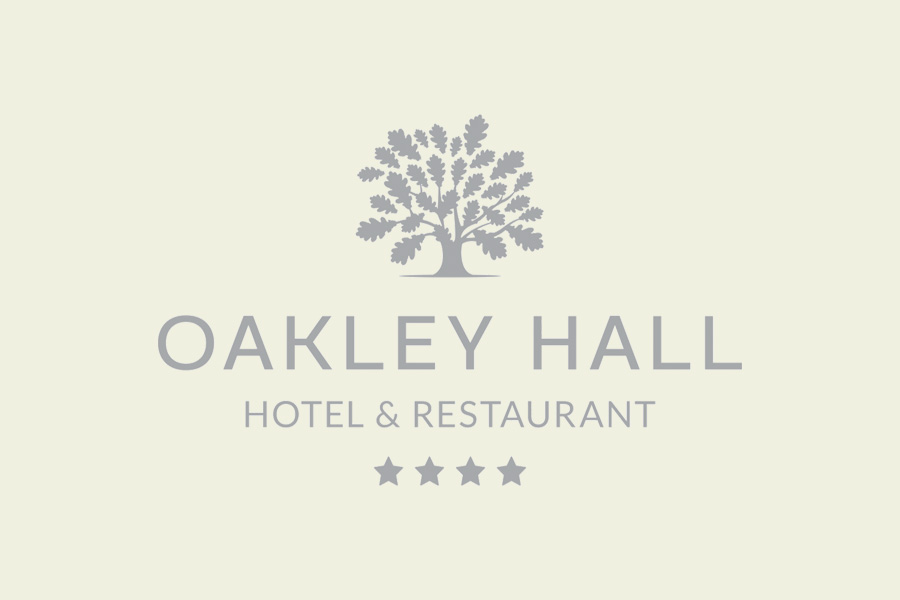 Oakley Hall Hampshire wedding venue logo promoting May wedding open day