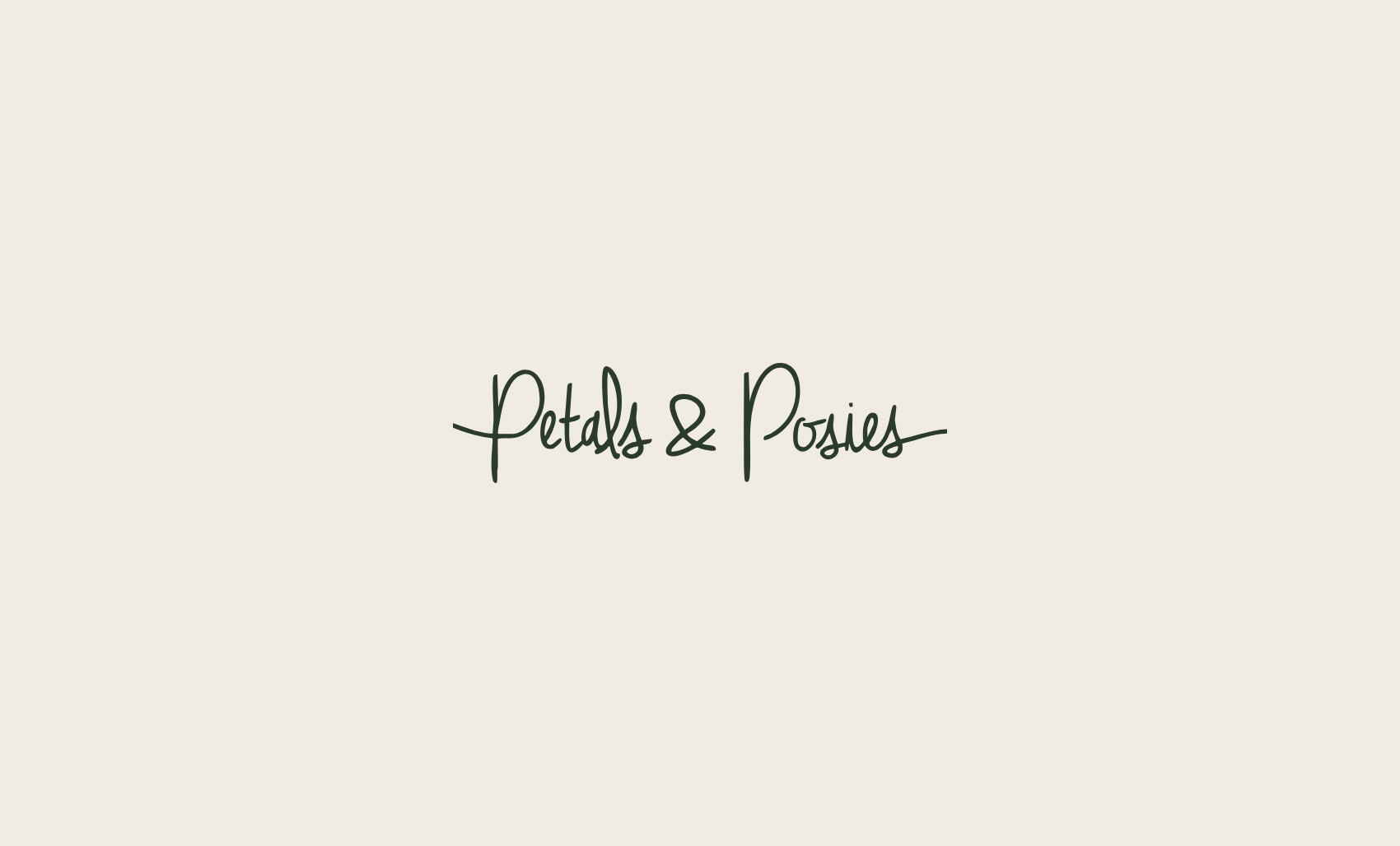 Petals and Posies wedding florist logo Chandler’s Ford Hampshire