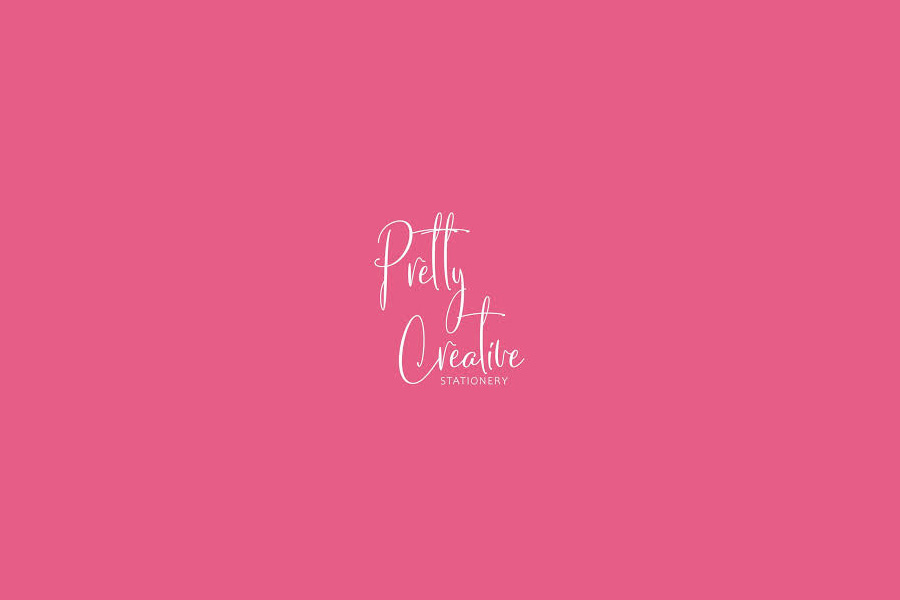 Pretty Creative Stationery logo Poole Dorset wedding stationery branding